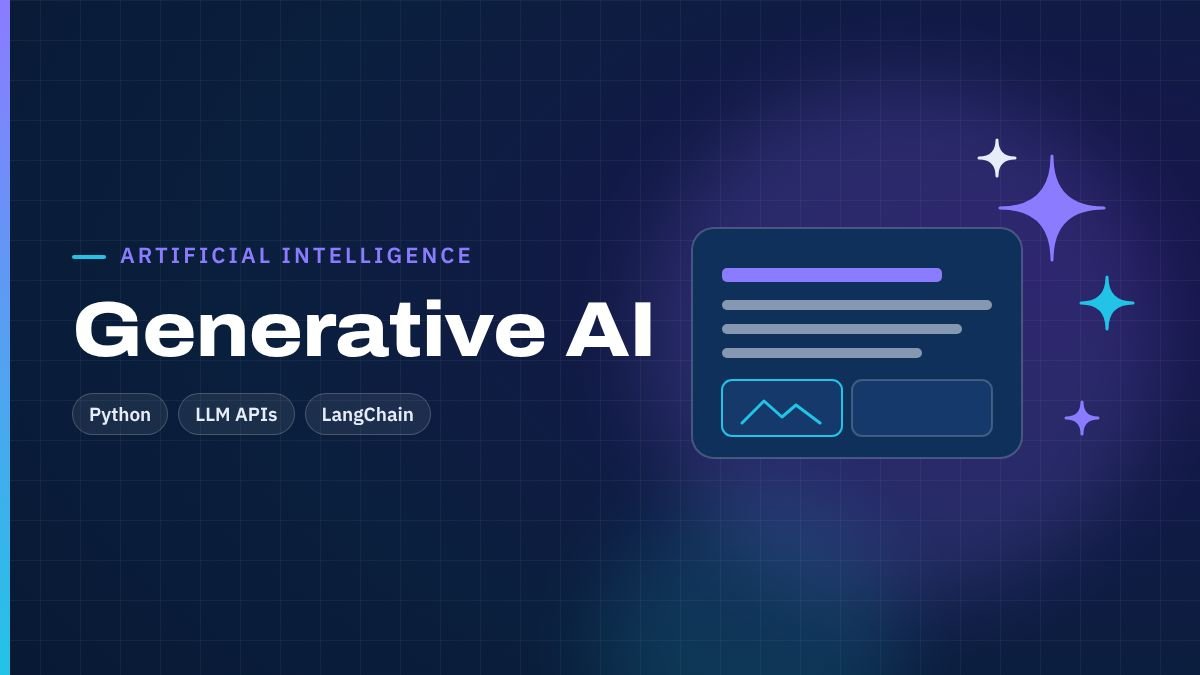 Generative AI training course