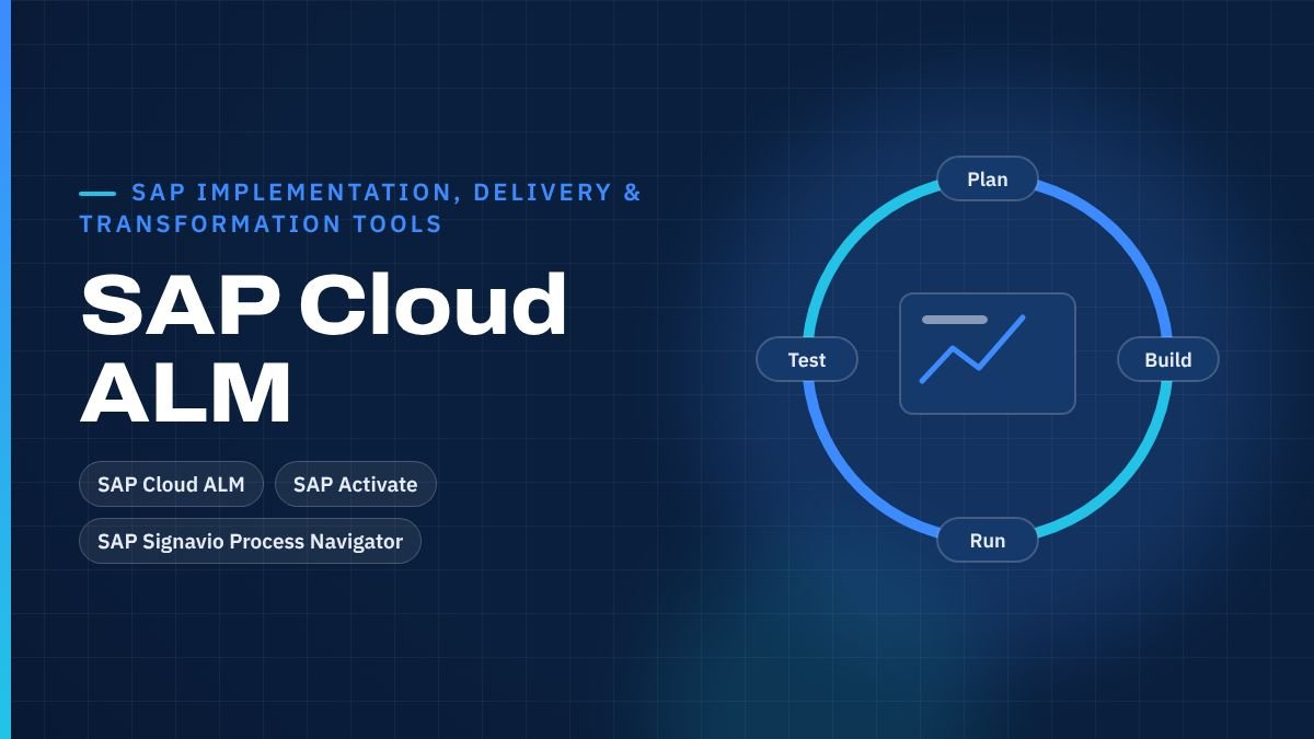 SAP Cloud ALM training course