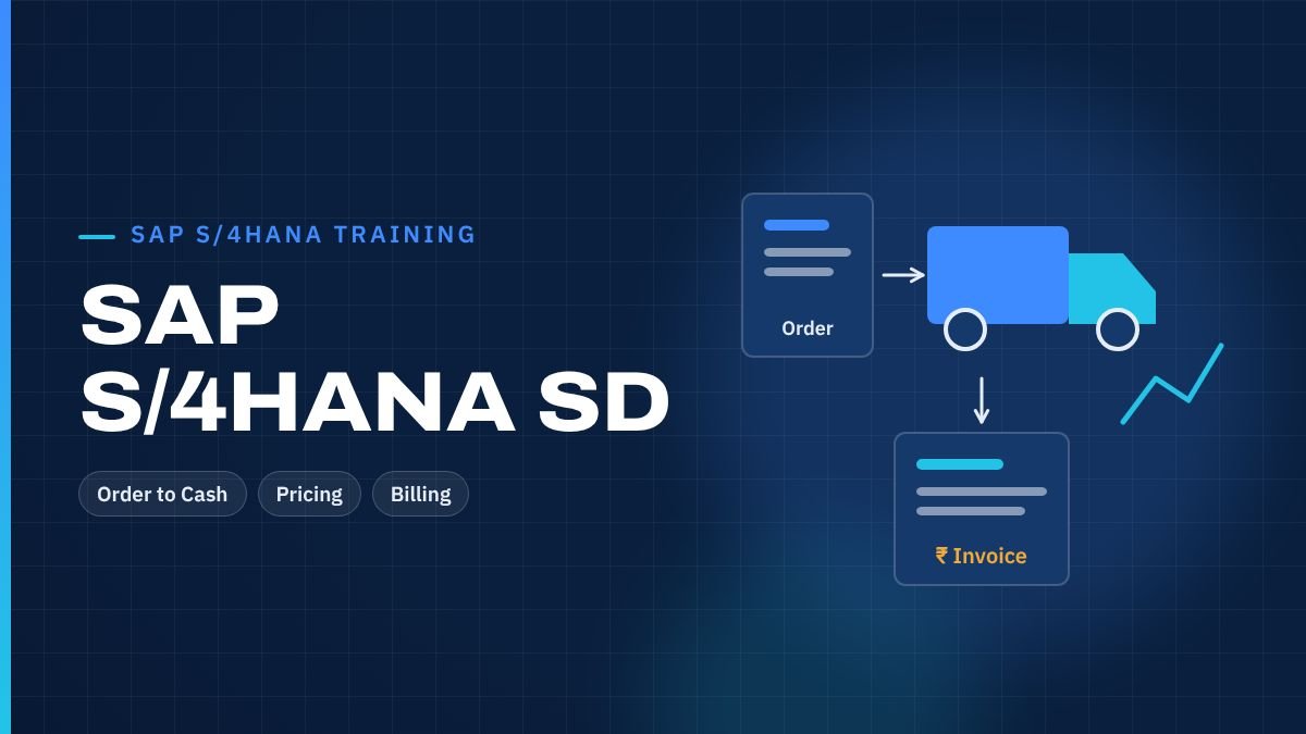 SAP SD real-time implementation training