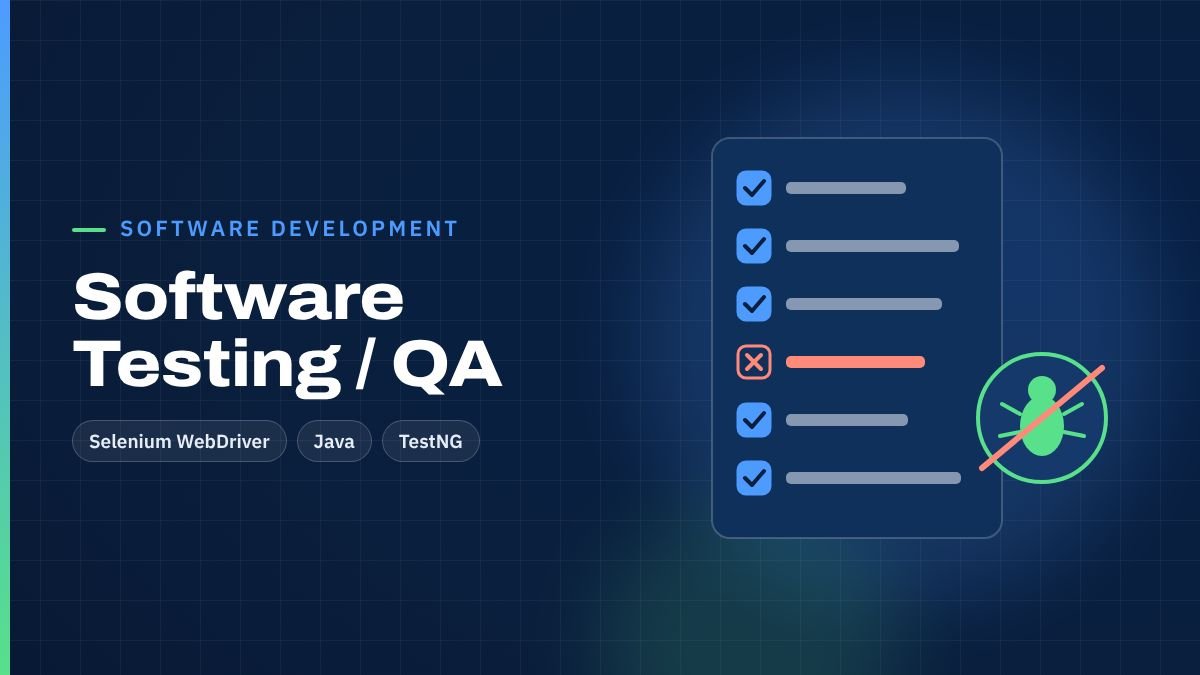 Software Testing / QA training course